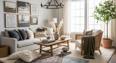 Modern Luxury Interior Design Background Collection.
