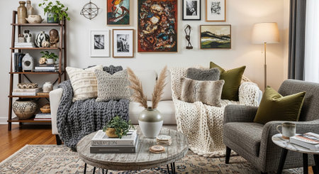 Modern Luxury Interior Design Background Collection.