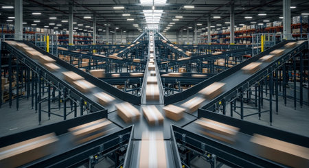 Advanced Industrial Factory and Energy Production Facility with Modern Machinery and Infrastructure.