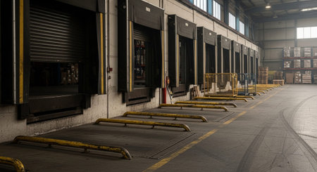 Advanced Industrial Factory and Energy Production Facility with Modern Machinery and Infrastructure.