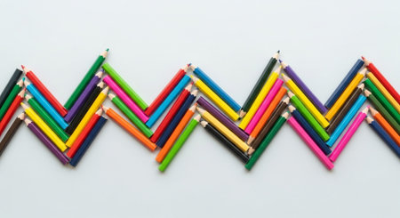 Colorful Kids Toys and Rainbow Geometric Abstract Backgrounds.