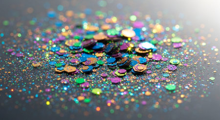 Colorful Kids Toys and Rainbow Geometric Abstract Backgrounds.