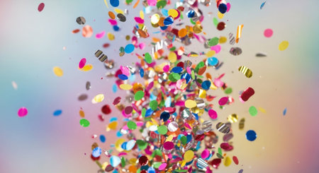 Colorful Kids Toys and Rainbow Geometric Abstract Backgrounds.