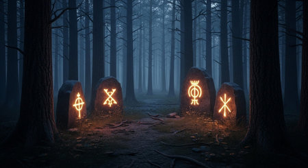 Halloween Night Scenery Collection.