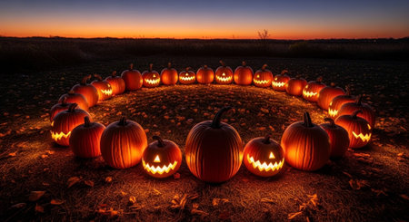 Halloween Night Scenery Collection.