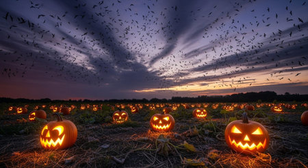 Halloween Night Scenery Collection.