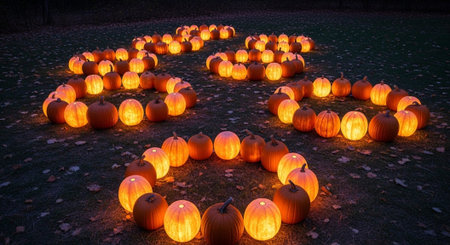Halloween Night Scenery Collection.