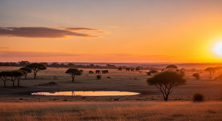 Beautiful Nature Landscape Background Collection.