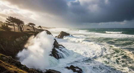 Beautiful Nature Landscape Background Collection.