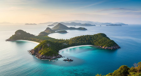 Beautiful Nature Landscape Background Collection.