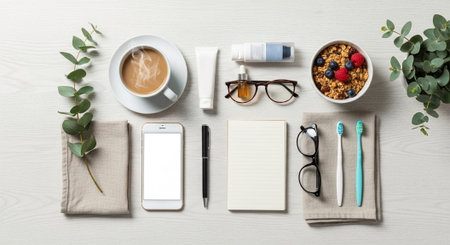 Cozy Minimalist Interior and Lifestyle Background.