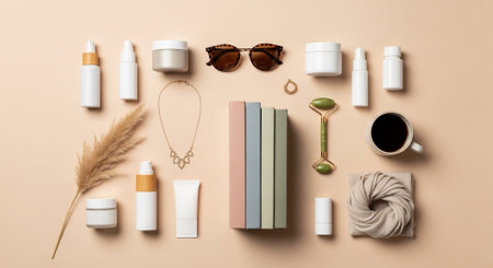 Cozy Minimalist Interior and Lifestyle Background.