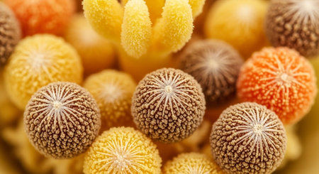 Abstract Macro Nature Background with Natural Textures and Details.