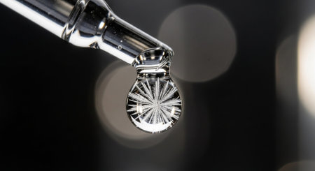 Futuristic Healthcare Technology and Medical Laboratory Innovation Background.
