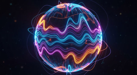Creative Music Background Collection Featuring Cinematic Instruments, Neon Lights and Atmospheric Scenes.