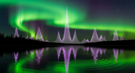 Creative Music Background Collection Featuring Cinematic Instruments, Neon Lights and Atmospheric Scenes.