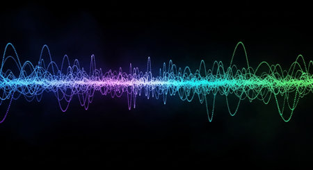 Creative Music Background Collection Featuring Cinematic Instruments, Neon Lights and Atmospheric Scenes.