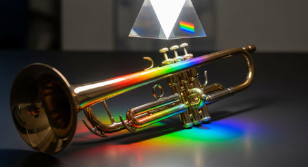 Creative Music Background Collection Featuring Cinematic Instruments, Neon Lights and Atmospheric Scenes.