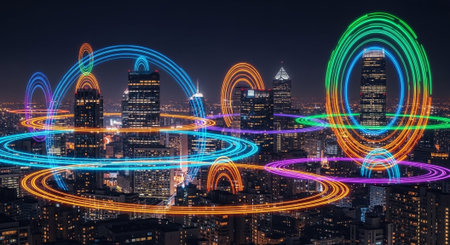 Futuristic Digital Technology and Global Innovation Background Collection.