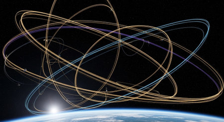 Futuristic Digital Technology and Global Innovation Background Collection.