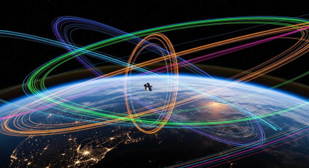 Futuristic Digital Technology and Global Innovation Background Collection.