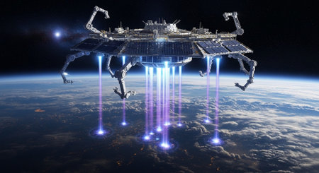 Futuristic Digital Technology and Global Innovation Background Collection.