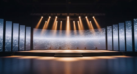 Futuristic Digital Technology and Global Innovation Background Collection.