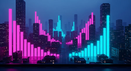 Futuristic Digital Technology and Global Innovation Background Collection.