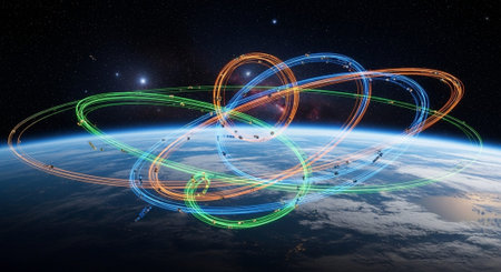 Futuristic Digital Technology and Global Innovation Background Collection.