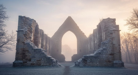 Epic Fantasy Architecture and Ancient Civilization Background Collection with Mystical Landscapes.