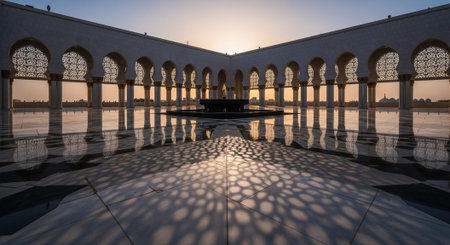Epic Fantasy Architecture and Ancient Civilization Background Collection with Mystical Landscapes.