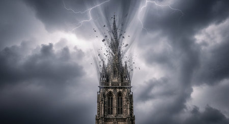 Epic Fantasy Architecture and Ancient Civilization Background Collection with Mystical Landscapes.