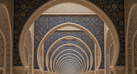 Epic Fantasy Architecture and Ancient Civilization Background Collection with Mystical Landscapes.