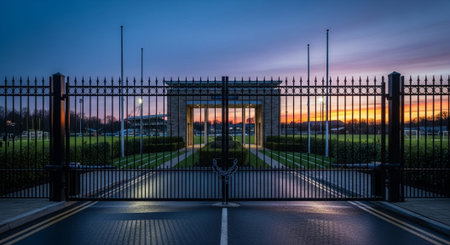 Professional Sports Venues and Athletic Facilities Background Collection.