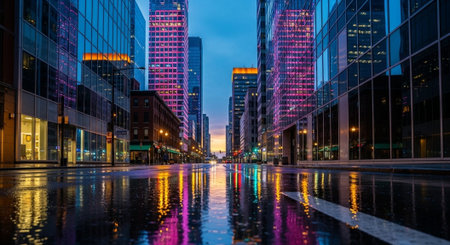 Atmospheric Urban Streets and City Architecture Collection.