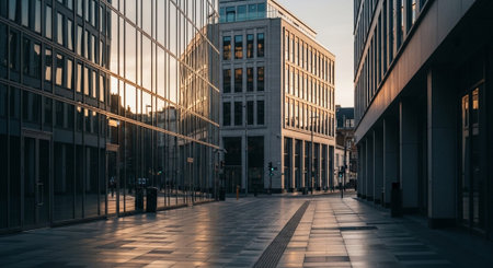 Atmospheric Urban Streets and City Architecture Collection.