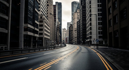 Atmospheric Urban Streets and City Architecture Collection.