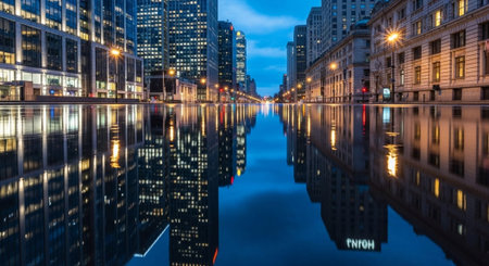 Atmospheric Urban Streets and City Architecture Collection.