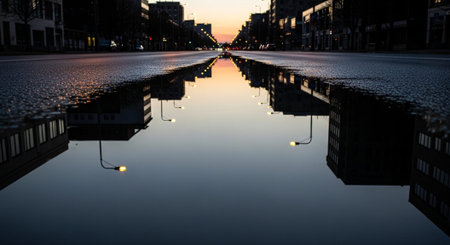 Atmospheric Urban Streets and City Architecture Collection.