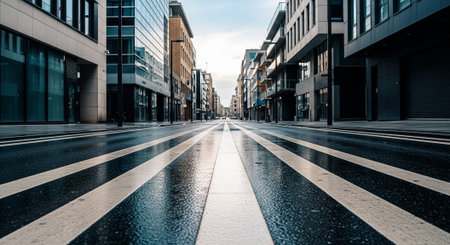 Atmospheric Urban Streets and City Architecture Collection.