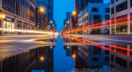 Atmospheric Urban Streets and City Architecture Collection.