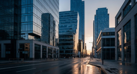 Atmospheric Urban Streets and City Architecture Collection.