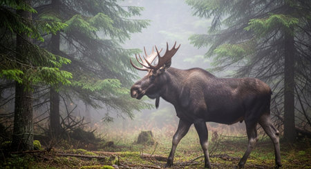 Majestic Wildlife and Natural Habitat Background Collection.