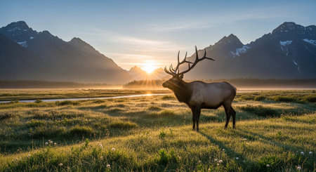 Majestic Wildlife and Natural Habitat Background Collection.