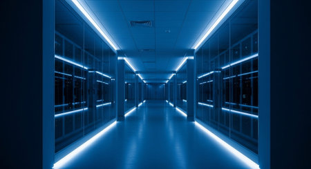 Advanced Cybersecurity and Digital Technology Background Collection.