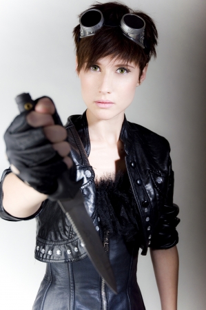 Cosplay gilr in anime stileの写真素材