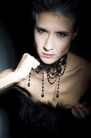 Fashion woman portrait の写真素材