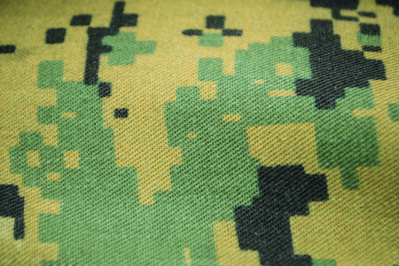 detail of digital camo fabricの写真素材