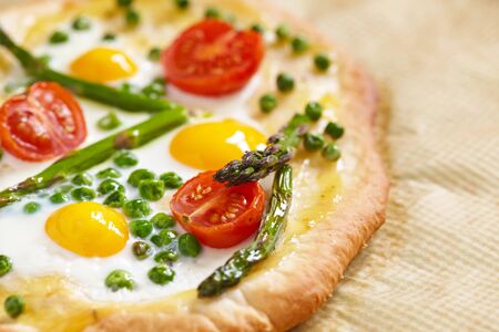 Spring pizzaの写真素材