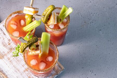 Bloody Mary Cocktailの写真素材